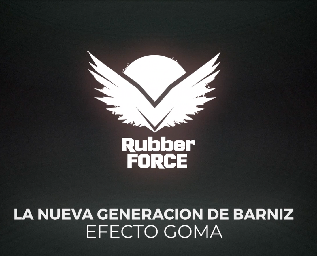 Barniz Rubber Force para la colección de palas Akkeron 2025